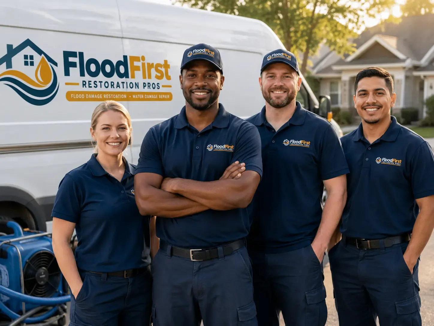 Flood Damage Restoration company in Van Buren, ME